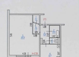 Однокомнатная квартира на продажу, 40.2 м2, Алтайский край, улица Солнечная Поляна, 49