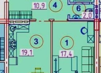 Продается двухкомнатная квартира, 69.4 м2, Владикавказ, улица Курсантов-Кировцев, 15Д, ЖК Ильинка 3