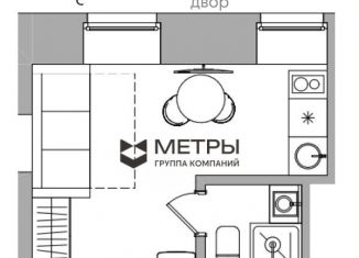 Продается квартира студия, 16.1 м2, Москва, Большой Овчинниковский переулок, 10, метро Третьяковская