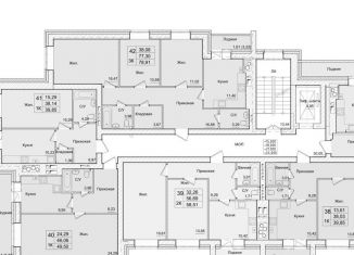 Продажа 2-комнатной квартиры, 58.5 м2, Калуга, 3-й Академический проезд, 10