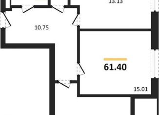 2-комнатная квартира на продажу, 61.4 м2, Новосибирск, 1-я Грузинская улица, 32/5