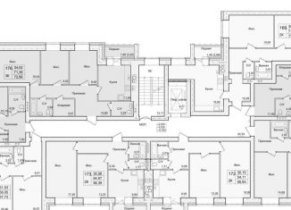 Продажа 2-комнатной квартиры, 73.4 м2, Калуга, 3-й Академический проезд, 10