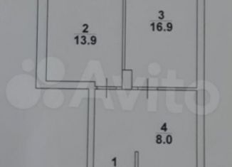 Продам 2-комнатную квартиру, 57 м2, Саратов, улица имени Академика О.К. Антонова, 24В, Ленинский район