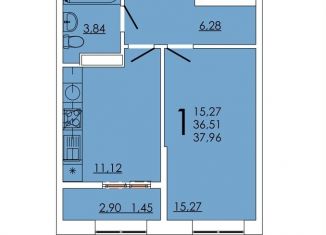 Продается однокомнатная квартира, 38 м2, Ростов-на-Дону