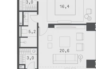 Продаю 2-ком. квартиру, 94.3 м2, Москва, Садовая-Сухаревская улица, 14с1