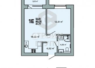 Продажа 1-комнатной квартиры, 41.8 м2, Ковров, улица Строителей, 43/1