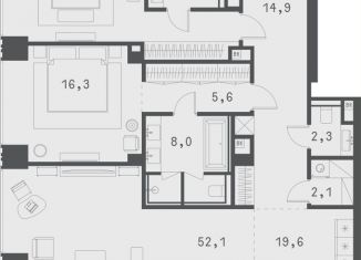 Продаю 2-комнатную квартиру, 146.2 м2, Москва, Садовая-Сухаревская улица, 14с1