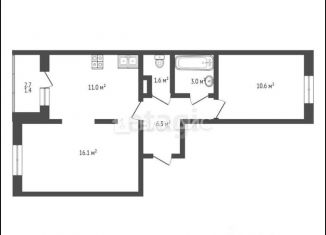 Продаю 2-комнатную квартиру, 56 м2, Московская область, Тенистый бульвар, 1