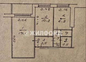 Продам 2-комнатную квартиру, 44.2 м2, Кемеровская область, проспект Ленина, 124