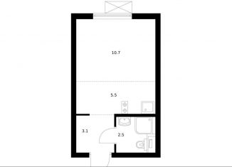 Продается квартира студия, 21.8 м2, Московская область, жилой комплекс Восточное Бутово, 41