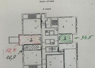 Сдам офис, 115 м2, Красноярск, улица Шахтёров, 66, Советский район