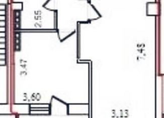 Продам 1-ком. квартиру, 47 м2, Волгоград, Промышленная улица, 8, ЖК Река