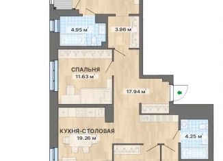 Продажа 4-комнатной квартиры, 107.2 м2, Свердловская область, улица Кузнецова, 9/4