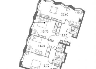 Продажа 4-комнатной квартиры, 94.3 м2, Москва, улица Архитектора Щусева, 4к1