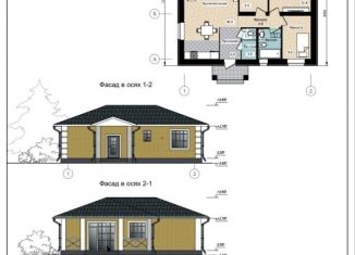 Продаю дом, 120 м2, деревня Лежнево