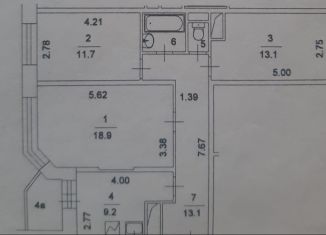 Трехкомнатная квартира на продажу, 70 м2, Москва, улица Гарибальди, 11, метро Новые Черёмушки