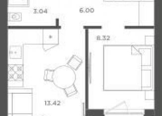 Продается 1-ком. квартира, 33 м2, поселок Ласкино, Осенняя улица, 2к2