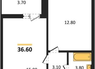 Продаю однокомнатную квартиру, 36.6 м2, Воронеж, Коминтерновский район