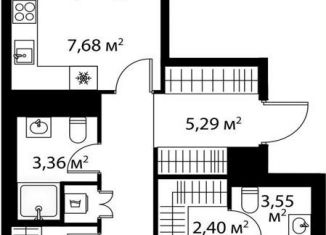 Продажа 2-комнатной квартиры, 71.4 м2, Москва, ЖК Лайф Варшавская