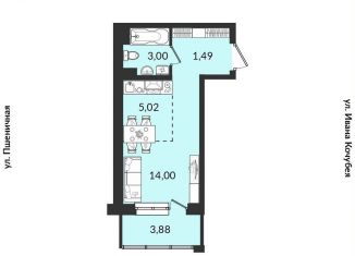 Продается квартира студия, 28.6 м2, Иркутская область