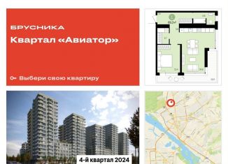 Продается однокомнатная квартира, 69 м2, Новосибирская область, жилой комплекс Авиатор, 2