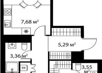 Продаю 2-ком. квартиру, 73.6 м2, Москва, ЖК Лайф Варшавская