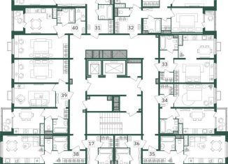 Продается 2-ком. квартира, 56.7 м2, Москва, ЖК Зелёная Вертикаль, Варшавское шоссе, 170Ек7