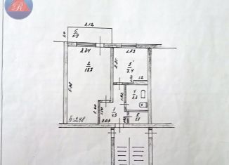 Продам 1-комнатную квартиру, 33.8 м2, рабочий поселок Средняя Ахтуба, Октябрьская улица, 98