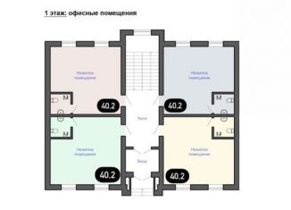 Продажа помещения свободного назначения, 43.4 м2, Азов, переулок Тургенева, 48
