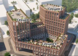 Продается двухкомнатная квартира, 43.2 м2, Москва, метро Курская, улица Казакова, 7