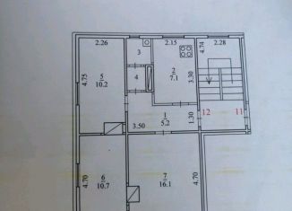 Продаю 3-ком. квартиру, 53 м2, Архангельск, улица Михаила Новова, 19, Маймаксанский территориальный округ