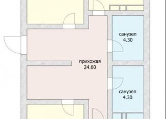 Продаю трехкомнатную квартиру, 100 м2, Краснодар, Кожевенная улица, 22, ЖК Резиденция