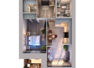 1-ком. квартира на продажу, 45.8 м2, Казань, ЖК Лето