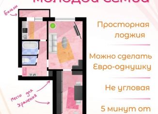 2-комнатная квартира на продажу, 44.5 м2, Астрахань, Заводская площадь, Трусовский район