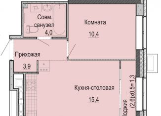Однокомнатная квартира на продажу, 33.7 м2, Ижевск, Первомайский район