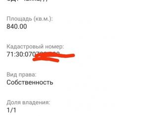 Продам земельный участок, 8 сот., Тула, Привокзальный территориальный округ, Октябрьская улица, 5