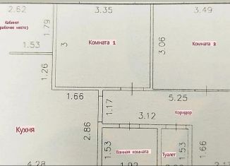 Продаю 3-комнатную квартиру, 55.8 м2, деревня Стулово, Трактовая улица, 56