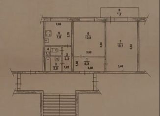 Продаю 2-ком. квартиру, 54.2 м2, поселок Покровский Городок, посёлок Покровский городок, 14