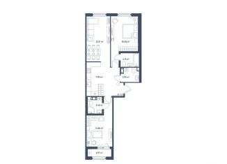 Продажа двухкомнатной квартиры, 84.6 м2, Санкт-Петербург, Дворцовая площадь, Центральный район
