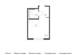 Продажа квартиры студии, 22.3 м2, поселение Кокошкино, ЖК Новое Внуково, жилой комплекс Новое Внуково, к23