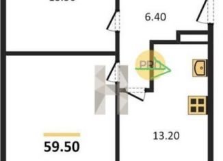 Продается 2-комнатная квартира, 59 м2, Санкт-Петербург, Парфёновская улица, 14к1, ЖК Артквартал Аквилон