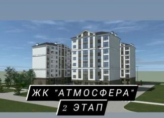 1-комнатная квартира на продажу, 38.7 м2, Нальчик, улица Хужокова, 145В, район Телемеханика