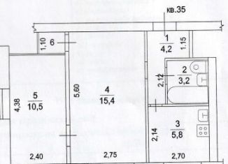 Продажа 2-комнатной квартиры, 40.4 м2, Московская область, 1-й Театральный проезд, 5