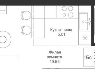 Продается квартира студия, 29.5 м2, Казань