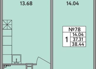 Продажа 1-ком. квартиры, 37.3 м2, деревня Новое Девяткино, деревня Новое Девяткино, 115, ЖК Удача