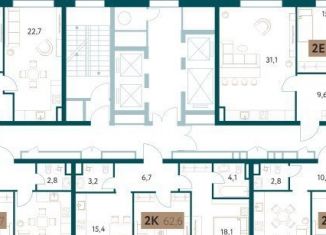 Продаю трехкомнатную квартиру, 106.4 м2, Москва, Винницкая улица, 8к4, ЖК Настоящее