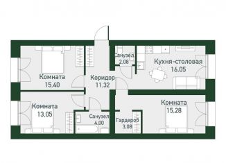 Продажа 2-комнатной квартиры, 84.4 м2, Екатеринбург, метро Чкаловская