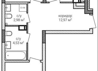 Продается 2-комнатная квартира, 70 м2, Нижегородская область, улица Героя Советского Союза Аристархова