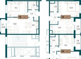 Продам трехкомнатную квартиру, 100.4 м2, Москва, Винницкая улица, 8к4, ЖК Настоящее