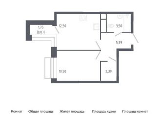 Продается 1-комнатная квартира, 35.2 м2, Балашиха, жилой квартал Новоград Павлино, к6